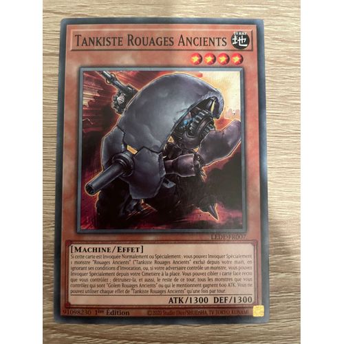 Carte Yu Gi Oh ! Tankiste Rouages Ancients Lede-Fr007 X3 