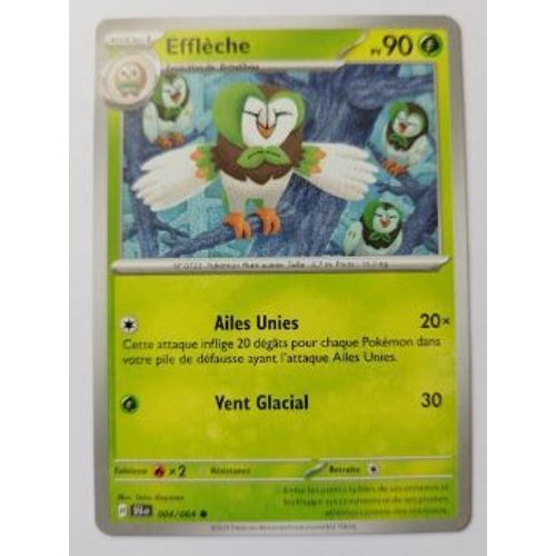 Pokémon 004 / 064 Effleche Fable Nébuleuse Ev6.5