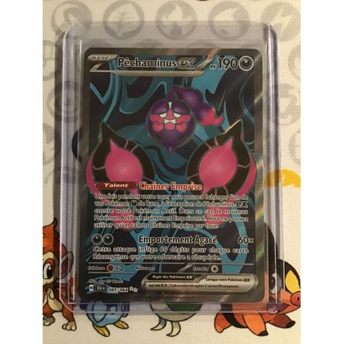 Pêchaminus Ex Full Art 085/064 Série Écarlate Et Violet Fable Nébuleuse