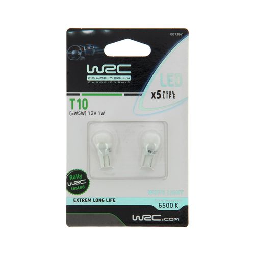 Wrc 2 Ampoules Led T10 -W5w-