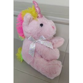 Peluche doudou licorne rose max sax carrefour Rakuten