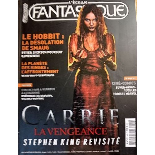 L' Écran Fantastique N° 348 _ Carrie, La Vengeance : Stephen King / Le Hobbit, La Désolation De Smaug : Peter Jackson / La Planète Des Singes : L'affrontement _ Décembre 2013