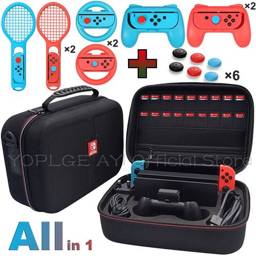 Étui De Tran Pour Raquette De Tennis Nintendo Switch,Accessoires De Jeu,2 Poignées,6 Housses,Volant 2 - Type 13 In 1 Package