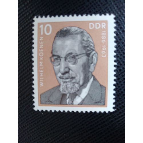 Timbre Allemagne / Rda Yt 1786 Koenen, Wilhelm 1976 ( 100306 )