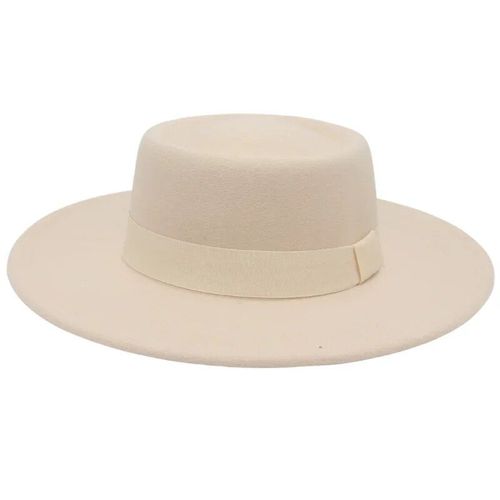 Rose Dame Française Chapeau Ruban Papillon Laine Jazz Feutre Chapeau Dame Hiver Et Automne Église Élégante Robe Chapeau Banquet Dôme Fedora Noir Mode Dame Fedora Chapeau