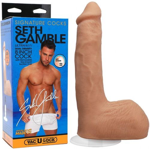 Signature Cocks - Seth Gamble Godemich? Avec Vac-U-Lock