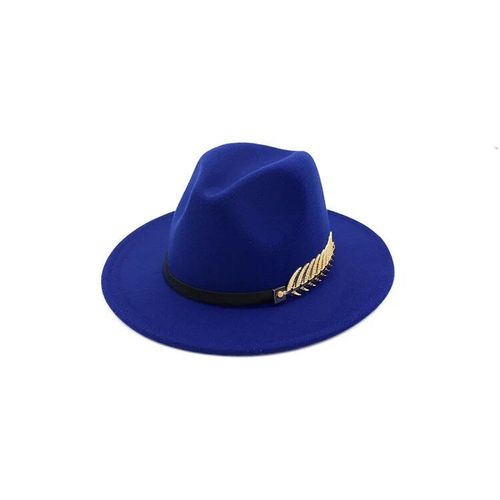 Chapeau De Jazz En Laine Pour Femme,Fedora Chaud,Ander,Feutre,Avec Ceinture De Perles,Vintage,Trilby
