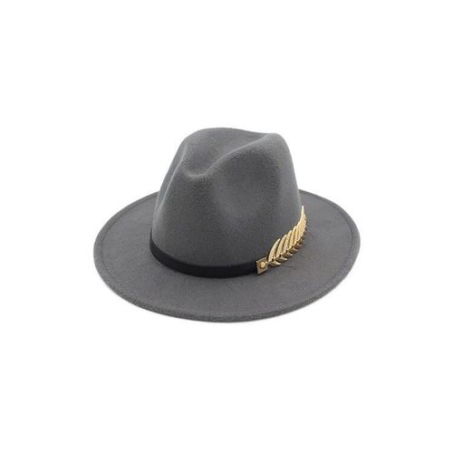 Chapeau De Jazz En Laine Pour Femme,Fedora Chaud,Ander,Feutre,Avec Ceinture De Perles,Vintage,Trilby