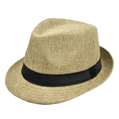 Chapeaux Fedoras Rétro Pour Hommes,Chapeau De Soleil Cowboy Jazz Plaid,Chapeaux Melon Pour Adultes,Version Classique,Casquette Gangster,Printemps,Été
