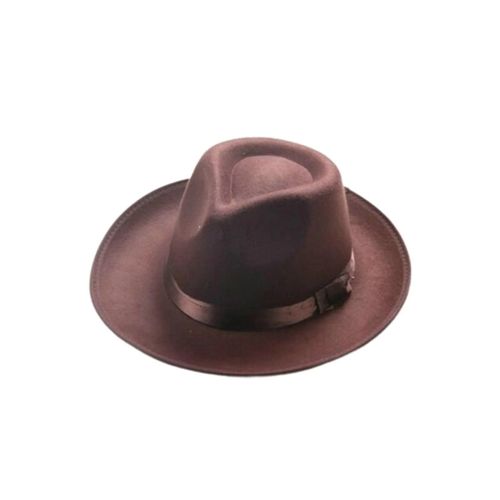 Chapeau Fedora En Laine À Large Bord Pour Hommes Et Femmes,Casquette Trilby Gangster,Chapeaux En Feutre Britannique,Église De Documents Solides,Jazz,Automne,Hiver