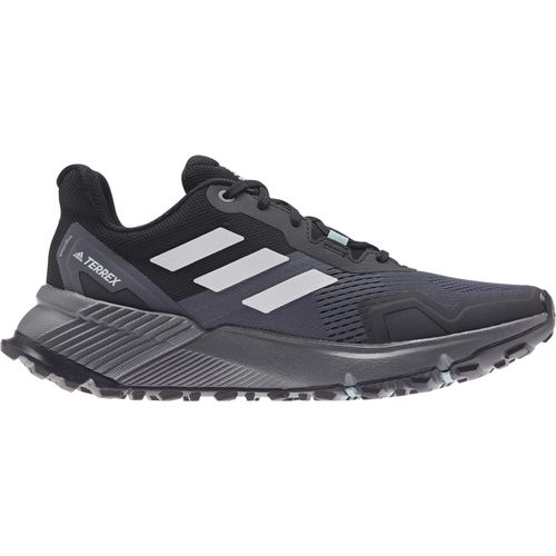 Chaussures De Trail Femme Adidas Terrex Soulstride Noir / Blanc / Bleu Mint