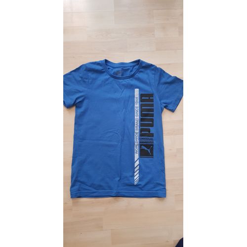 Tee Shirt Bleu Puma 10 Ans