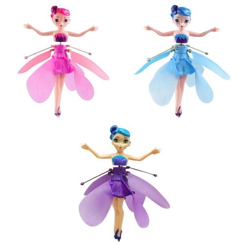 3pcs Flying Fairy Girl Poupée Princesse Drone Jouet Infrarouge Induction Teen Toys