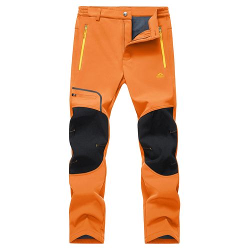 Pantalon De Ski Thermique Imperméable Pour Homme,Chaud,Tactique,Doublé Polaire,Pour Randonnée En Plein Air,Pour Le Travail En Montagne