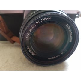 Minolta SRT-100X + objectif MD 50 F1.4