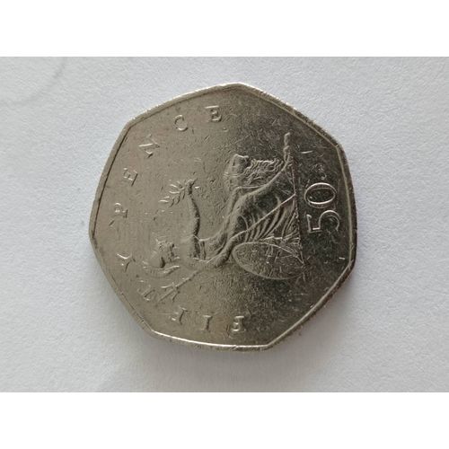 Pièce Fifty - 50 Pence - 2001