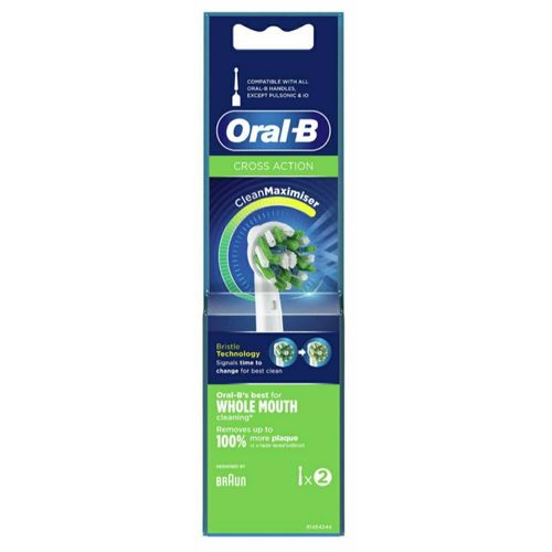 Brossettes Cross Action Oral-B x2