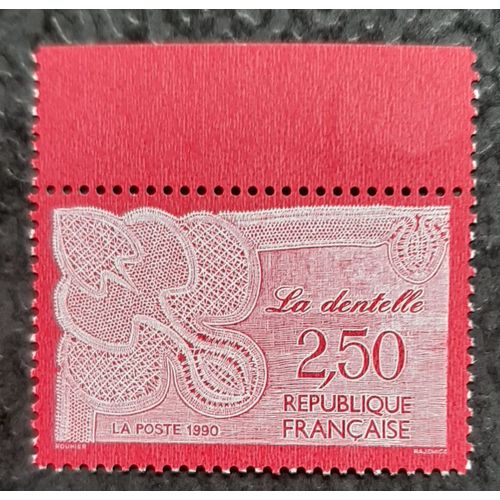 Timbre N° 2631 - La Dentelle - 1990