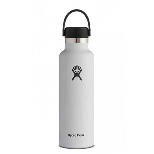 Gourde Hydro Flask Bouchon Flex Cap 21 Oz - Blanc / Noir