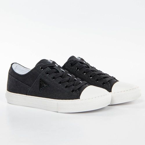 Basket Guess Sneaker Classic Logo Triangle Noir