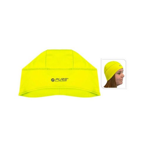 Bonnet De Course Pure2improve M/L - Jaune