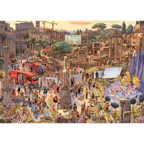Boite Triangulaire - Fashion Shoot - Puzzle 2000 Pièces