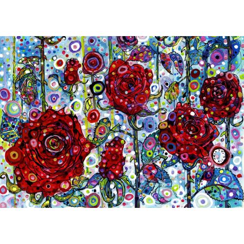 Sally Rich - Roses - Puzzle 1500 Pièces