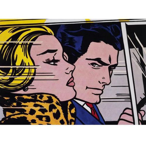 Art Collection - Roy Lichtenstein - In The Car - Puzzle 1000 Pièces