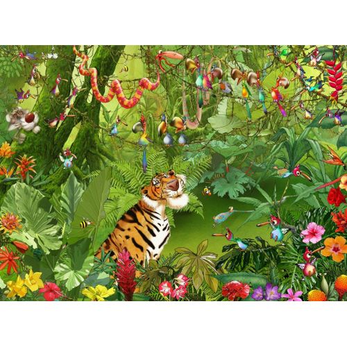 François Ruyer - Jungle - Puzzle 2000 Pièces