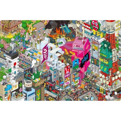 Eboy - Tokyo - Puzzle 1000 Pièces