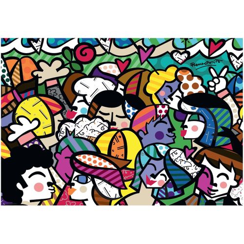 Romero Britto - Looking Into The Future - Puzzle 1500 Pièces