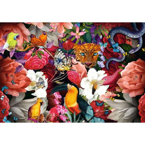 Puzzle Moment - Fleurs Tropicales - 300 Pièces