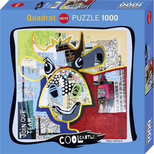 Cool Cattle - Dotted Cow - Puzzle 1000 Pièces