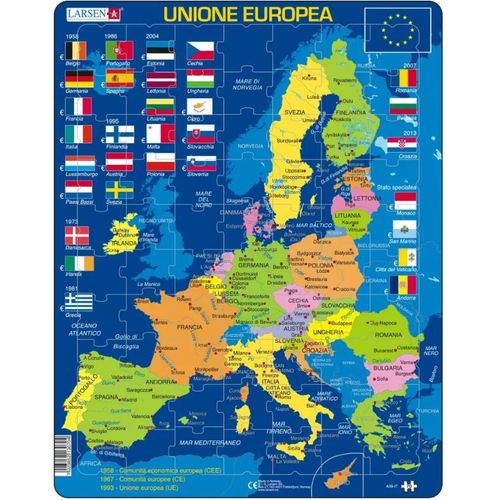 Puzzle Cadre - Union Européenne (Italien) - 70 Pièces