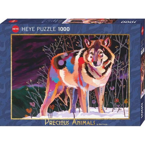 Night Wolf - Puzzle 1000 Pièces