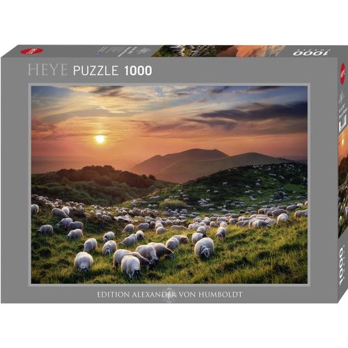Sheep And Volcanoes - Puzzle 1000 Pièces
