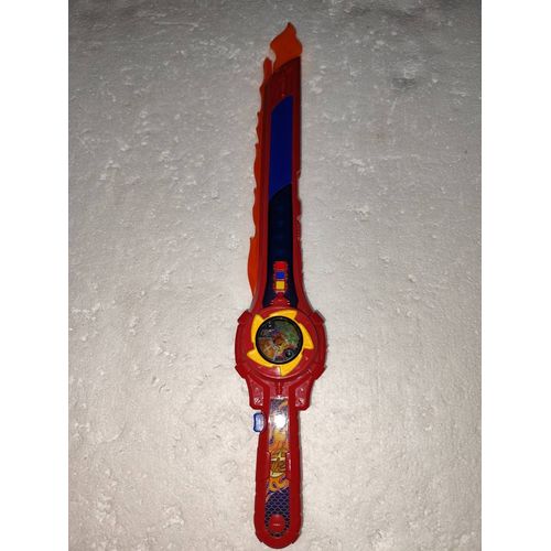 Épée Power Rangers Super Ninja Steel Superstar Lame Lion Fire