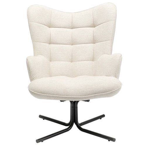 Fauteuil Pivotant Oscar Crème Kare Design