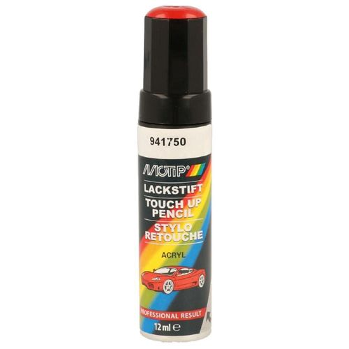 Pinceau Retouche 941750 Rouge Brillant Motip Touch Up 12 Ml