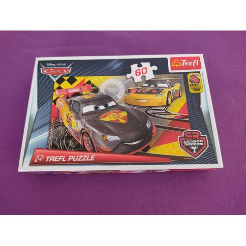 Puzzle Cars Trefl 60 Pieces