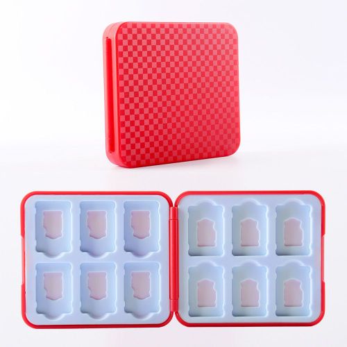Étui À 12 Grilles Pour Cartes De Jeu, Porte-Cartouche Adapté À Nintendo Switch Lite/3ds, Boîte De Rangement De Protection Portable