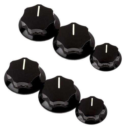 Boutons De Commande De Volume Pour Pièces De Guitare Électrique Jazz B, 6 Pièces