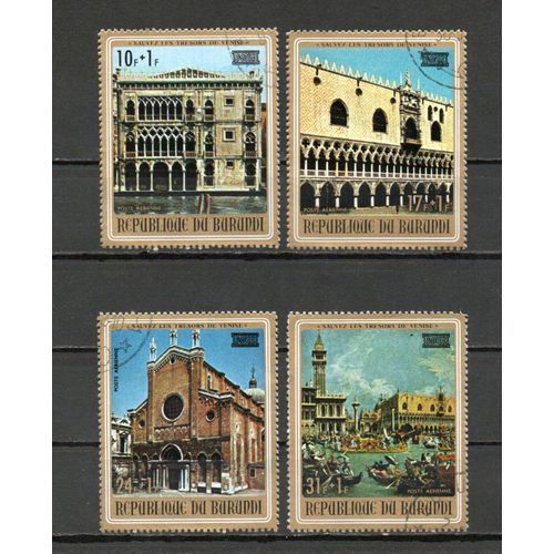 Timbres De Poste Aérienne Du Burundi
