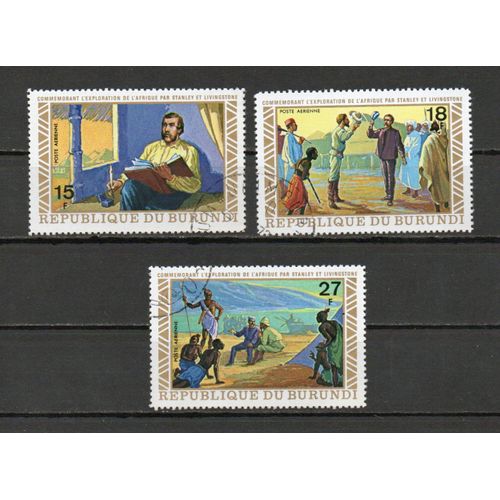 Timbres De Poste Aérienne Du Burundi