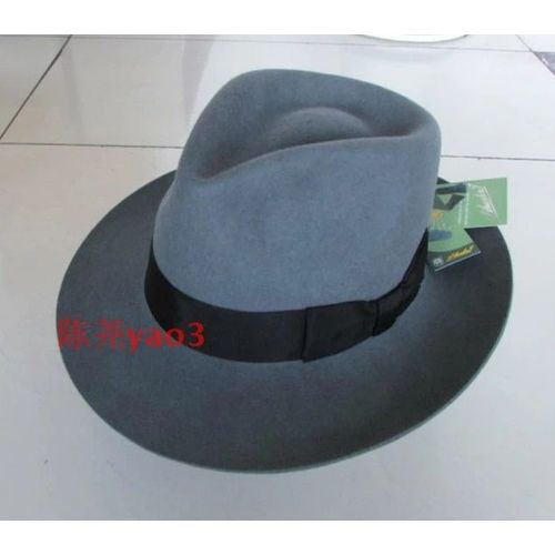 Chapeau Fedora En Laine Pour Hommes,Unisexe,En Feutre,Tendance,B-8130