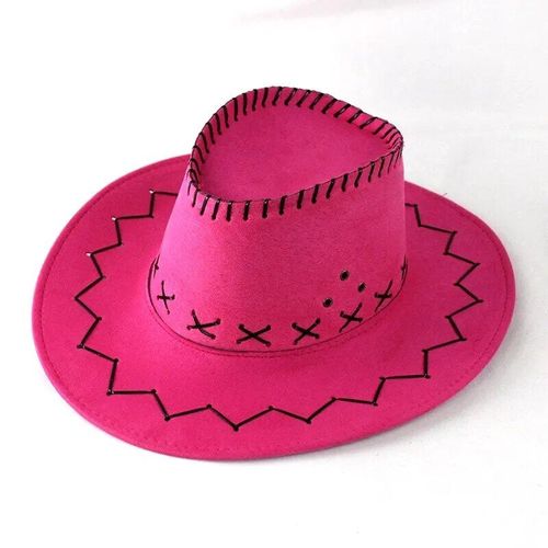 Chapeau Haut De Forme Avec Grand Chapeau De Cowboy,Chapeau De Cavalier Unisexe,Chapeau De Soleil De Plage,Chapeau De Soleil Pour Enfants,Adapté À La Pêche En Plein Air Et Aux Voyages De Loisirs