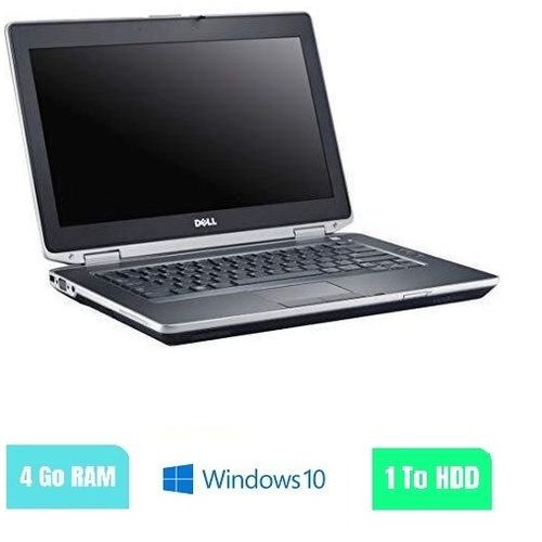DELL E6430 14" Intel Core i5 - 2.6 GHz - 4 Go RAM - 1000 Go HDD - Windows 10 - N°150255