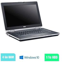 DELL E6430 14" Intel Core i5 - 2.6 GHz - 4 Go RAM - 1000 Go HDD - Windows 10 - N°150255