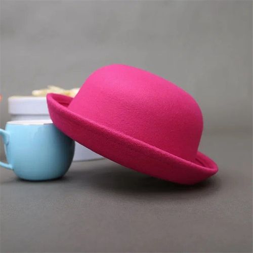 Chapeau Melon Parent-Enfant,Chapeau De Jazz,Fedoras,Chapeaux Fedora Pour Enfants,Casquette Formelle,Mode