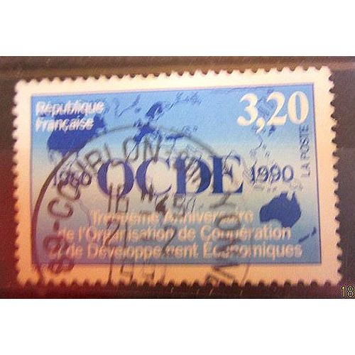 1990. F2673: 30ème Anniversaire De L'ocde.